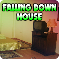 AvmGames Falling Down House Escape Walkthrough